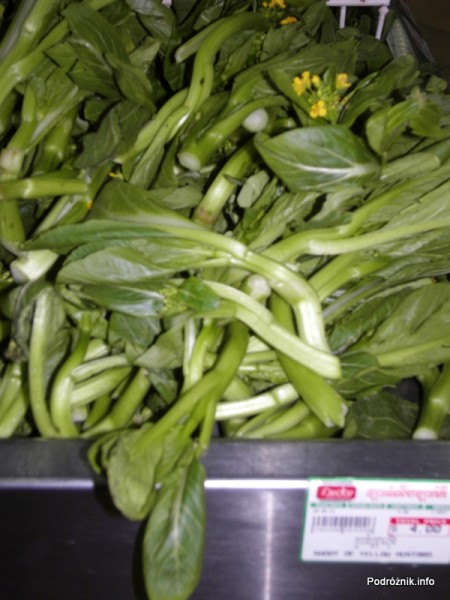 Kambodża - maj 2012 - warzywa