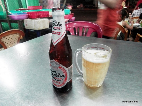 Wietnam - Nha Trang - maj 2012 - piwo z lodem