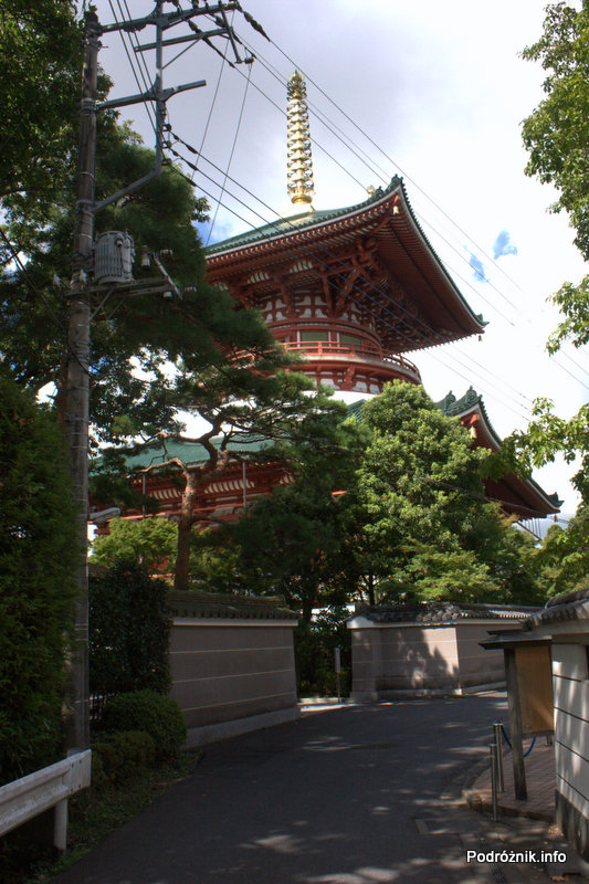 Japonia - Narita - okolice Naritasan-Shinshoji Temple - sierpień 2012