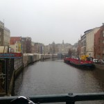 Holandia - Amsterdam - kanał - kwiecień 2013
