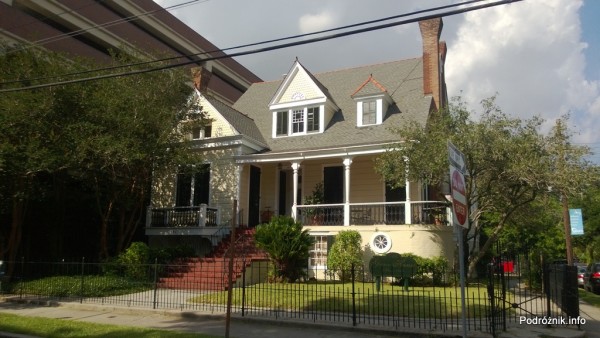 USA - Nowy Orlean - jeden ze starszych domów - czerwiec 2013