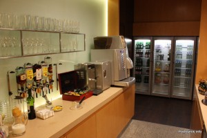 Polska - Warszawa - Lotnisko Chopina - Salonik Executive Lounge Ballada - luty 2012