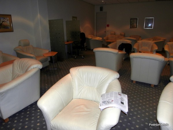 Polska - Warszawa - Lotnisko Chopina - Salonik Executive Lounge Preludium - kwiecień 2012