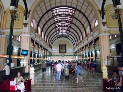 Wietnam - Ho Chi Minh (Sajgon) - maj 2012 - Poczta Główna (Buu Dien Saigon)