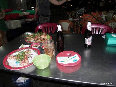 Wietnam - Nha Trang - maj 2012 - gambas i homar