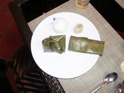 Wietnam - Nha Trang - maj 2012 - Diamond Bay Resort & Spa - Wietnam - Nha Trang - maj 2012 - Diamond Bay Resort & Spa - Rice Cakes, Steamed Dumpling, Dim Sum