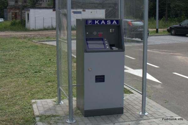 Lotnisko Modlin - kasa parkingowa