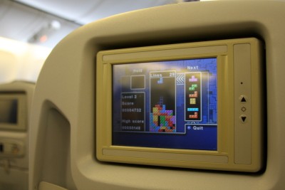Alitalia - Boeing 777 - I-DISU - rozrywka na pokładzie