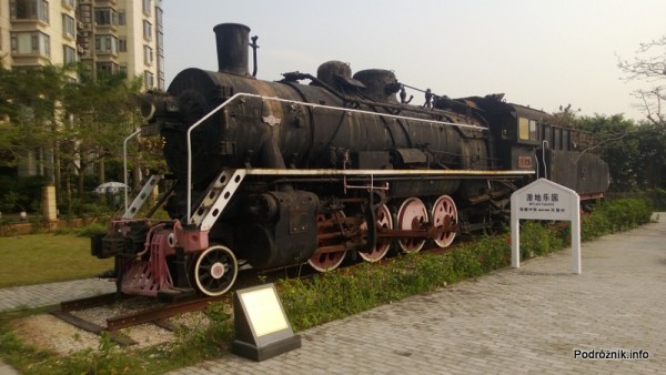 Chiny - Shenzhen - Splendid China Folk Village - lokomotywa - kwiecień 2013