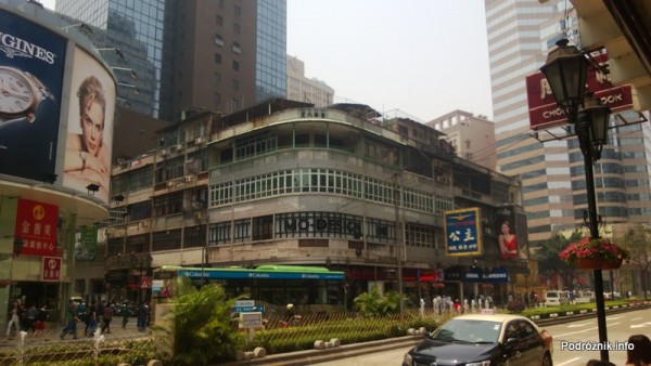 Chiny - Makao - budynki w centrum - kwiecień 2013