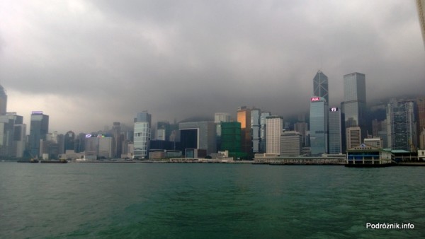 Chiny - Hongkong - Zatoka Wiktorii i panorama miasta - kwiecień 2013