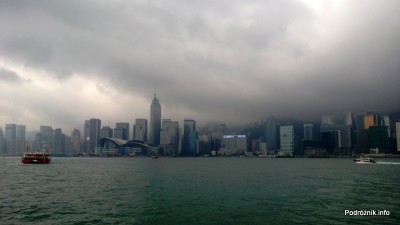 Chiny - Hongkong - Zatoka Wiktorii i panorama miasta - kwiecień 2013