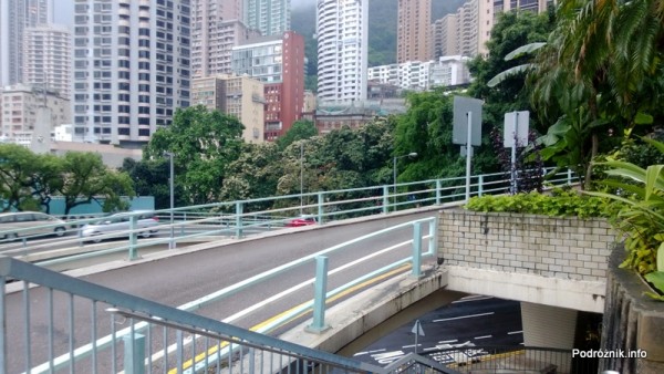 Chiny - Hongkong - przeplatające się różne poziomy drogi - kwiecień 2013