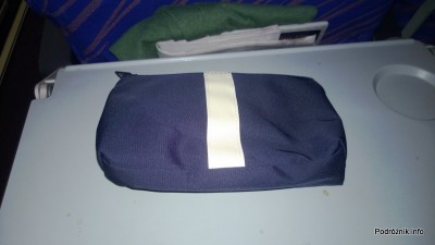 China Southern - Airbus A330 - CZ345 - B-6500 - Klasa ekonomiczna (Economy Class) - kosmetyczka - kwiecień 2013