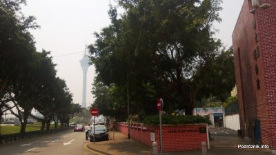 Chiny - Makao - wieża - kwiecień 2013