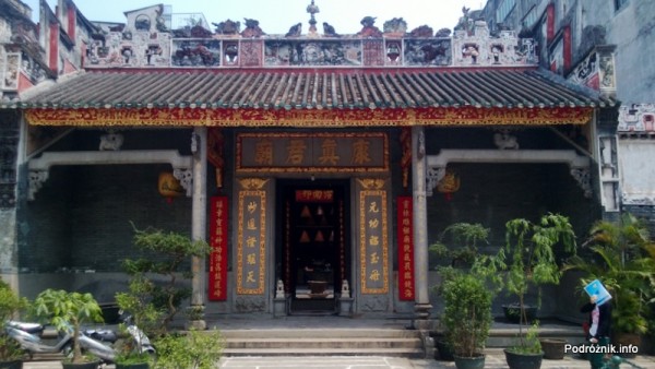 Chiny - Makao - Hong Kung Miu Temple - kwiecień 2013