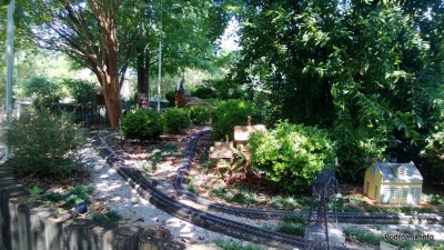 USA - Nowy Orlean - Ogród Botaniczny - Historic Train Garden - czerwiec 2013