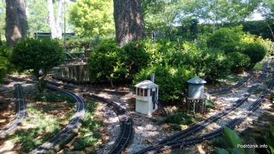 USA - Nowy Orlean - Ogród Botaniczny - Historic Train Garden - czerwiec 2013